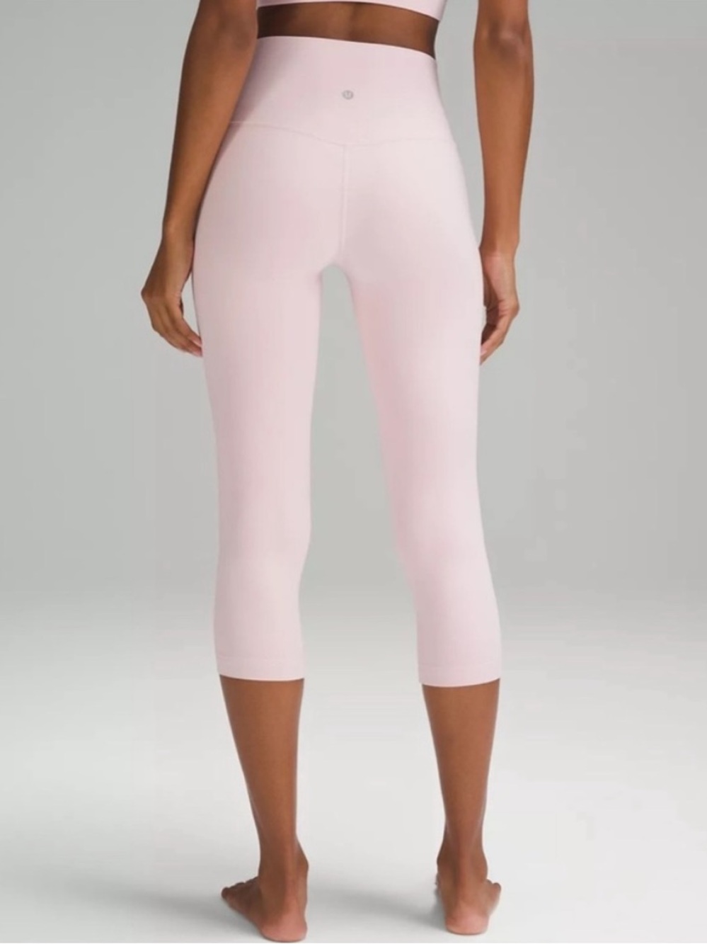 Lululemon Align High-Rise Crop 21" in Flush Pink Size 4